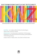 Cover: Kulturwissenschaftliche Zeitschrift 2024/3 - Meiner