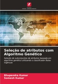 Cover: Selecao de atributos com Algoritmo Genetico - Edicoes Nosso Conhecimento