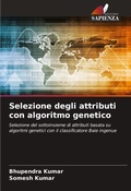 Cover: Selezione degli attributi con algoritmo genetico - Edizioni Sapienza