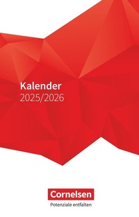 Abbildung von: Kalender für Lehrkräfte - Ausgabe 2025/2026 - Cornelsen Verlag