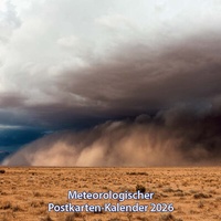 Bild vergrößern Bild: Meteorologischer Postkarten-Kalender 2026 - Borntraeger
