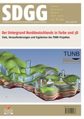 Cover: Der Untergrund Norddeutschlands in Farbe und 3D - Schweizerbart'sche, E.