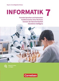 Abbildung von: Informatik (Oldenbourg) - Gymnasium Bayern - Ausgabe 2017 - Band 7: Grundkurs - Cornelsen Verlag