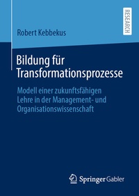 Abbildung von: Bildung für Transformationsprozesse - Springer Gabler
