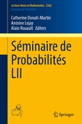 Cover: S&eacute;minaire de Probabilit&eacute;s LII - Springer