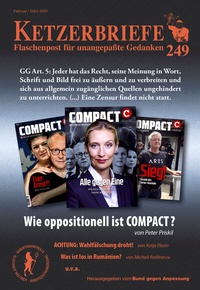 Enlarge image Cover: Wie oppositionell ist COMPACT? - AHRIMAN-Verlag