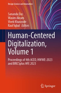 Enlarge image Cover: Human-Centered Digitalization, Volume 1 - Springer