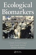Cover: Ecological Biomarkers - CRC Press