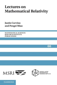 Abbildung von: Lectures on Mathematical Relativity - Cambridge University Press