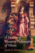 Cover: A History of Western Philosophy of Music - Cambridge University Press