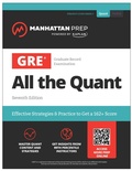 Cover: GRE All the Quant - Kaplan Publishing