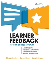 Enlarge image Cover: Learner Feedback for Language Growth - ACTFL