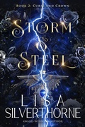 Cover: Storm & Steel (Curse and Crown, #2) - Elusive Blue Fiction