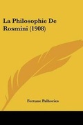 Bild: La Philosophie De Rosmini (1908) - Kessinger Publishing