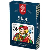 Abbildung von: ASS - Skat Premium Leinen, französisches Bild in Faltschachtel (FSC zertifiziert) - Cartamundi Deutschland GmbH