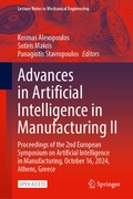 Cover: Advances in Artificial Intelligence in Manufacturing II - Springer