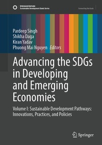 Enlarge image Cover: Advancing the SDGs in Developing and Emerging Economies - Springer