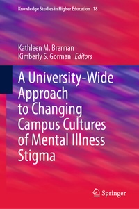 Abbildung von: A University-Wide Approach to Changing Campus Cultures of Mental Illness Stigma - Springer