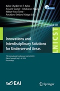 Cover: Innovations and Interdisciplinary Solutions for Underserved Areas - Springer