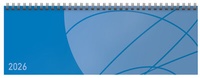 Abbildung von: Tischkalender quer Professional Colourlux 2026 blau - Korsch Verlag
