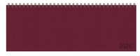 Abbildung von: Tischkalender quer Professional Premium 2026 rot - Korsch Verlag