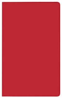 Abbildung von: Taschenkalender Pluto geheftet PVC rot 2026 - Korsch Verlag