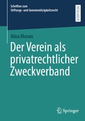 Abbildung von: Der Verein als privatrechtlicher Zweckverband - Springer