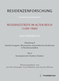 Cover: Residenzst&auml;dte im Alten Reich (1300-1800). Ein Handbuch - Jan Thorbecke Verlag
