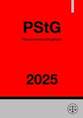 Bild: Personenstandsgesetz - PStG 2025 - epubli
