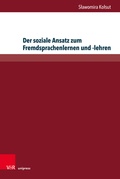 Cover: Der soziale Ansatz zum Fremdsprachenlernen und -lehren - Brill Deutschland