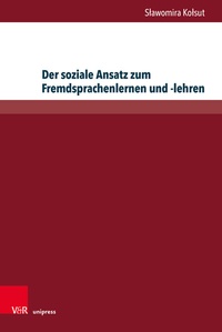 Abbildung von: Der soziale Ansatz zum Fremdsprachenlernen und -lehren - Brill Deutschland