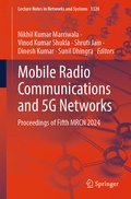 Cover: Mobile Radio Communications and 5G Networks - Springer Nature Switzerland AG