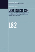 Cover: Light Sources 2004 Proceedings of the 10th International Symposium on the Science and Technology of Light Sources - CRC Press