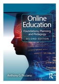 Cover: Online Education - Routledge
