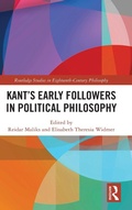 Cover: Kant's Early Followers in Political Philosophy - Routledge