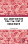 Cover: Hate Speech and the European Court of Human Rights - Routledge
