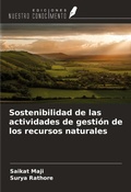 Cover: Sostenibilidad de las actividades de gesti&oacute;n de los recursos naturales - Ediciones Nuestro Conocimiento