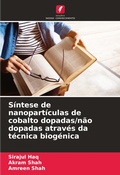 Cover: Sintese de nanoparticulas de cobalto dopadas/nao dopadas atraves da tecnica biogenica - Edicoes Nosso Conhecimento