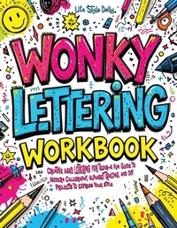 Enlarge image Cover: Wonky Lettering Workbook - StudioMoreFolio