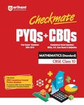 Cover: Checkmate Pyqs + Cbqs Mathematics (Standard) Cbse Class 10 - Arihant Publications India Limited