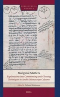 Cover: Marginal Matters - Brill