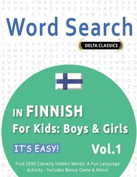 Abbildung von: Word Search in Finnish for Kids - LINGUAS CLASSICS