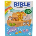 Cover: Bible Coloring Book with Stickers - Cottage Door Press