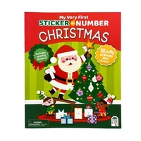 Enlarge image Cover: My Very First Sticker by Number Christmas - Cottage Door Press