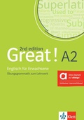Cover: Great! A2 2nd edition - Hybride Ausgabe allango - Klett