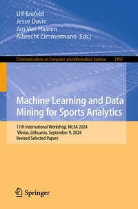 Abbildung von: Machine Learning and Data Mining for Sports Analytics - Springer