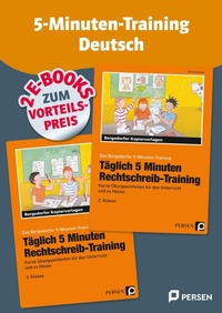 Abbildung von: Doppelband 5 Minuten Training Deutsch - GS - Persen Verlag