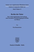 Abbildung von: Rechte der Natur - Duncker & Humblot