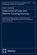 Cover: International Law and Marine Geoengineering - Nomos