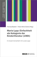 Cover: Maria Lypp: Einfachheit als Kategorie der Kinderliteratur (1984) - Beltz eBook